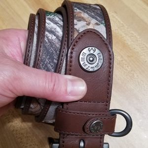 Realtree leather belt